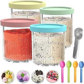 Refein Ersatz für Ninja Creami Deluxe Behälter - 