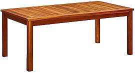 Refined Akazienholz Massiv Gartentisch