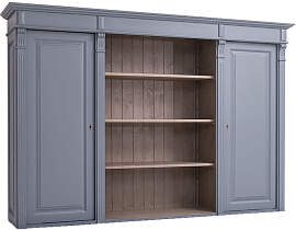 Regal-Aufsatz für Sideboards shabby chic / antik