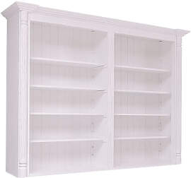 Regal-Aufsatz für Sideboards Vintage Design tief