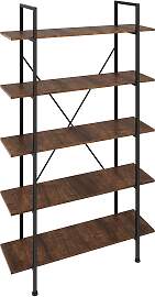 Regal Glasgow 106x34,5x179,5cm - Industrial Holz