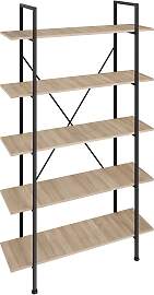 Regal Glasgow 106x34,5x179,5cm - Industrial Holz