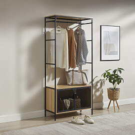 Regal OTTO HOME "Amance", naturfarben,