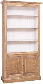 Regalschrank im Landhausstil natur (unlackiert)