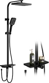 Regendusche ohne Armatur mit Ablage, Duschsystem