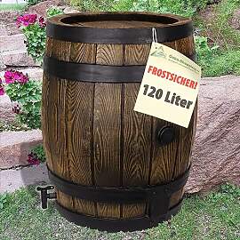 REGENTONNE EICHENFASS 120 Liter REGENFASS