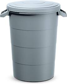 Regenwasser Tank 80 Liter mit Deckel - grau -