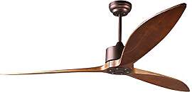 reiga Deckenventilator in Holzoptik, 165 cm