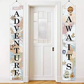 Reise Adventure Awaits Banner Set - 2 Stück