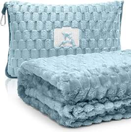 Reisedecke Kissen 2 in 1, Weiche & Warme