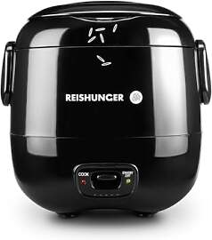 REISHUNGER Mini Reiskocher, schwarz | 0,3 L - 1-2