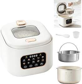 Reiskocher 3L mit Low Sugar Funktion, Rice Cooker