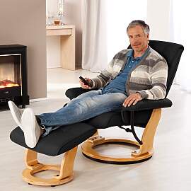 Relax Massagesessel "Vital" mit Hocker
