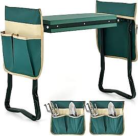 RELAX4LIFE 2-in-1 Kniebank klappbar, Kniehilfe mit 