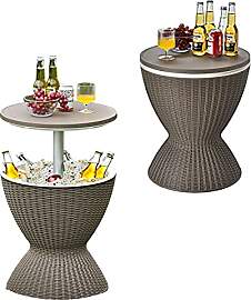 RELAX4LIFE 3 in 1 Beistelltisch mit abnehmbarem