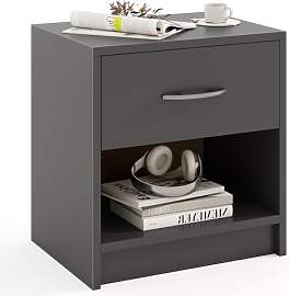 RELAX4LIFE Nachttisch, Nachtschrank mit Schublade