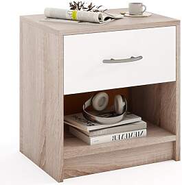 RELAX4LIFE Nachttisch, Nachtschrank mit Schublade