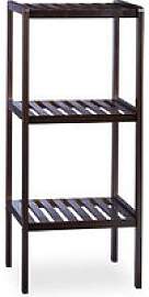 relaxdays Badregal braun 34,5 x 33,0 x 80,0 cm