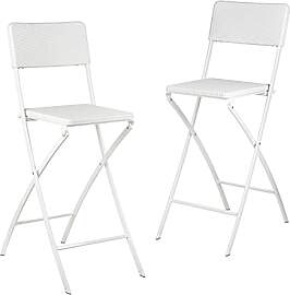 Relaxdays Barhocker klappbar, 2er Set,