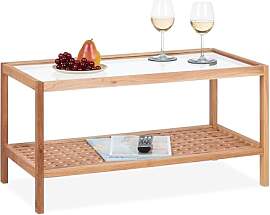 Relaxdays Beistelltisch, Wohnzimmertisch mit