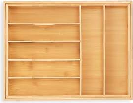 Relaxdays Besteckkasten für Schubladen,