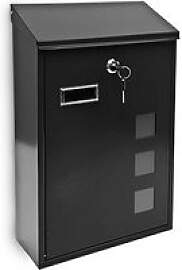 relaxdays Briefkasten 10017417_46 schwarz