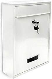 relaxdays Briefkasten Design 10017415_49 weiß