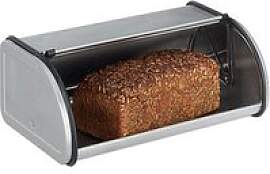 relaxdays Brotkasten silber, 1 St.