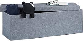 Relaxdays Faltbare Sitzbank XXL, Sitzcube mit