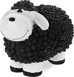 Relaxdays Gartenfigur Schaf, wetterfeste