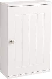 Relaxdays Hängeschrank Bad, 2 Fächer, HBT: 50 x