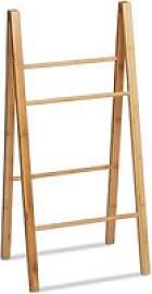 relaxdays Handtuchhalter braun, 1 St.