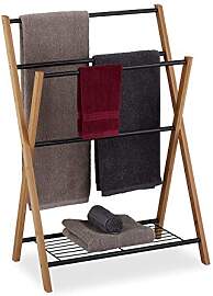 Relaxdays Handtuchhalter stehend, 4