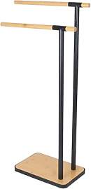 Relaxdays Handtuchhalter stehend, Handtuchständer 