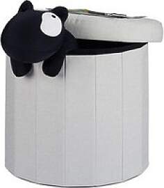 relaxdays Hocker mit Stauraum 10022874_550 creme,