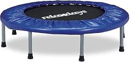Relaxdays Indoor Trampolin, Ø 95 cm, faltbares