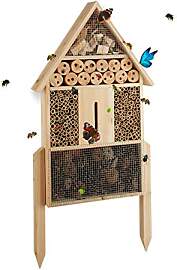 Relaxdays Insektenhotel L stehend, Nisthilfe für