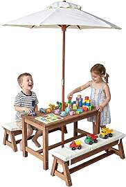 Relaxdays Kindersitzgruppe für draußen, Garten