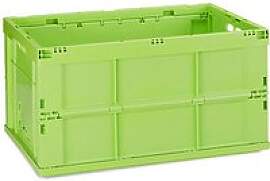 relaxdays Klappbox 60,0 l grün 58,5 x 40,0 x 31,5 