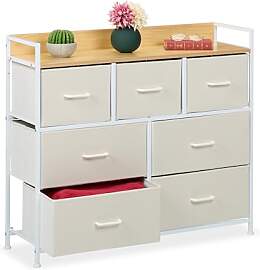 Relaxdays Kommode, HBT: 85 x 100 x 30,5 cm, 7