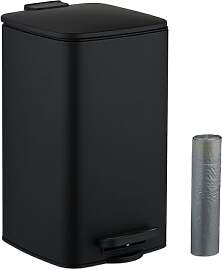 Relaxdays Kosmetikeimer, 8 L, Absenkautomatik,