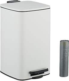 Relaxdays Kosmetikeimer, 8 L, Absenkautomatik,
