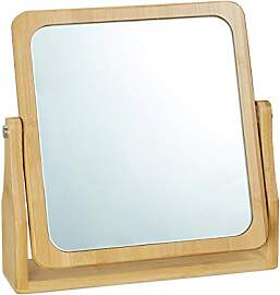 Relaxdays Kosmetikspiegel, 360° schwenkbar,