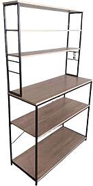 Relaxdays Küchenregal, 6 Ablagen mit