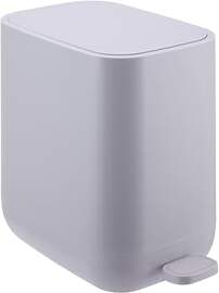 Relaxdays Mülleimer, 7 Liter, Absenkautomatik,