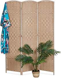 Relaxdays Paravent Raumteiler, HxB: 170 x 120 cm,