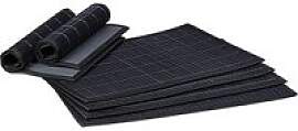 relaxdays Platzset schwarz 30,0 x 45,0 cm, 6 St.