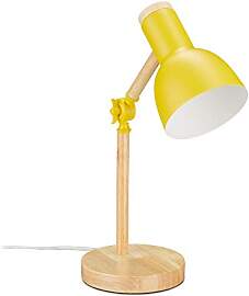 Relaxdays Schreibtischlampe, verstellbare Retro