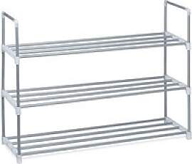 relaxdays Schuhregal grau 90,0 x 31,0 x 70,0 cm, 1 