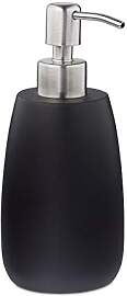 Relaxdays Seifenspender 300 ml, nachfüllbar, Bad, 